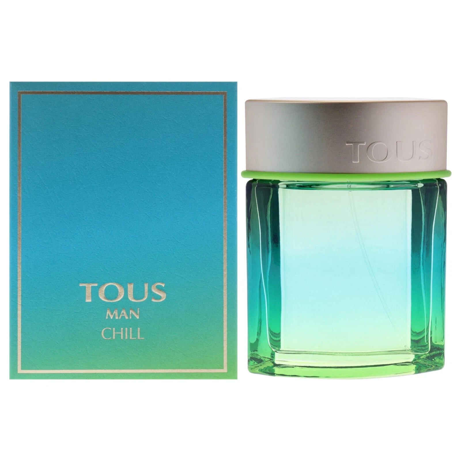 Tous Man Chill by Tous 3.4 oz EDT Spray for Men | New, Authentic, Fresh Scent