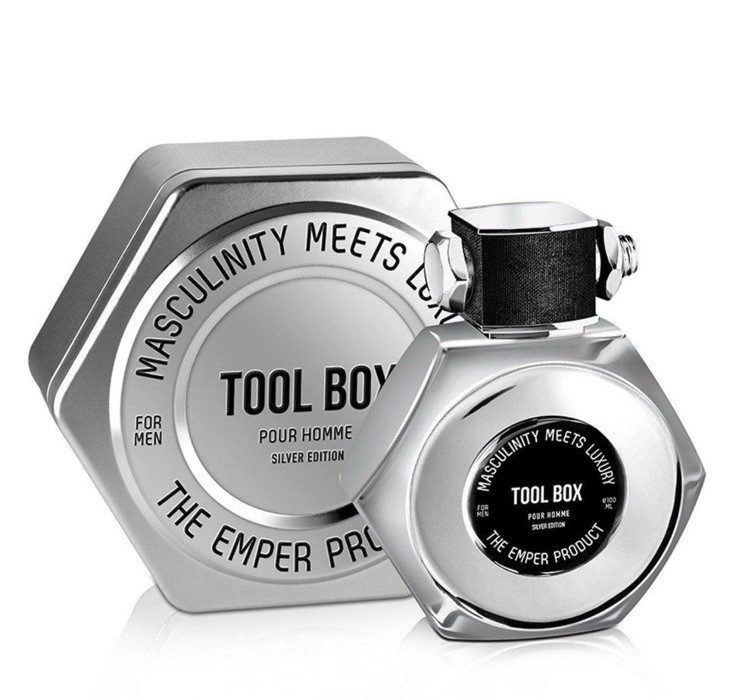 Emper Tool Box Pour Homme Silver Edition Eau de Parfum Spray, Regular 100 ml