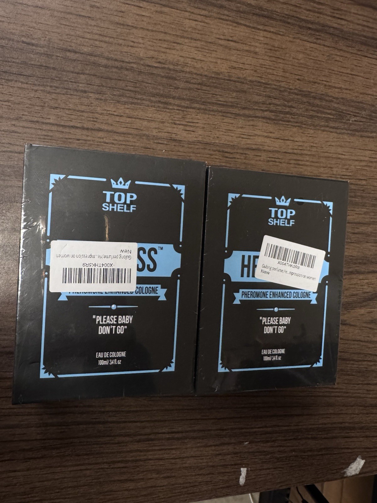 Top Shelf “Her Loss” Pheromone Enhanced Cologne Sealed (2 pack)