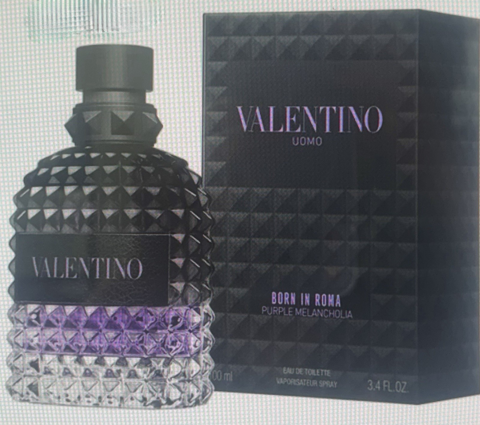 Valentino Uomo Born In Roma Purple Melancholia Eau de Toilette 3.4 fl oz Spray