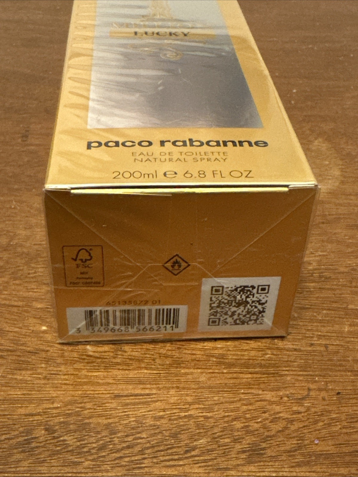 Paco Rabanne 1 One Million Lucky Eau De Toilette 6.8 oz 200 ml Men NEW SEALED