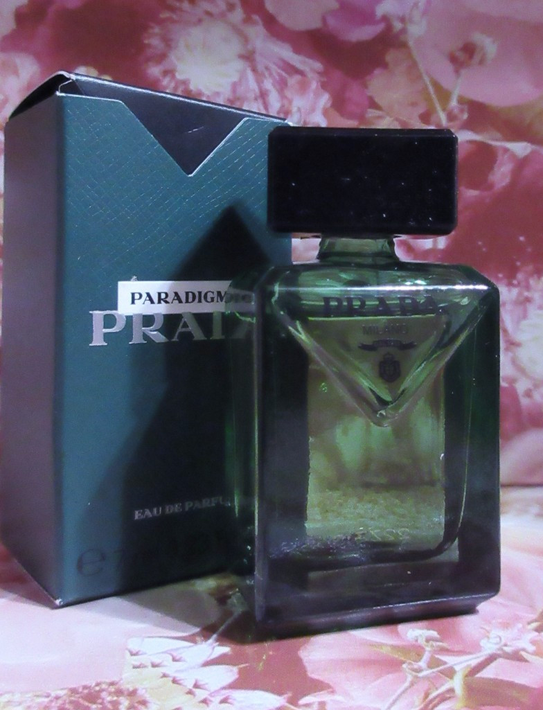 PARADIGME By PRADA for MEN 0.23oz / 7ml EDP MINI Splash NEW IN BOX