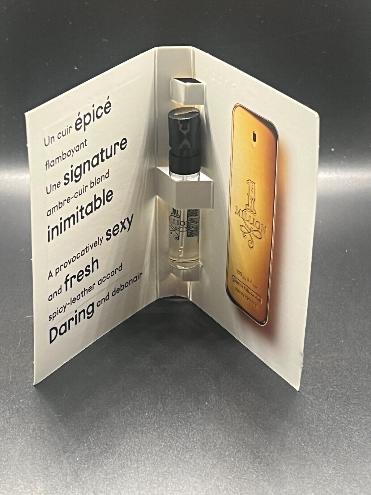3 pack ~ 1 Million By Paco Rabanne Men’s Eau De Toilette 0.05 fl oz / 1.5 ml ea