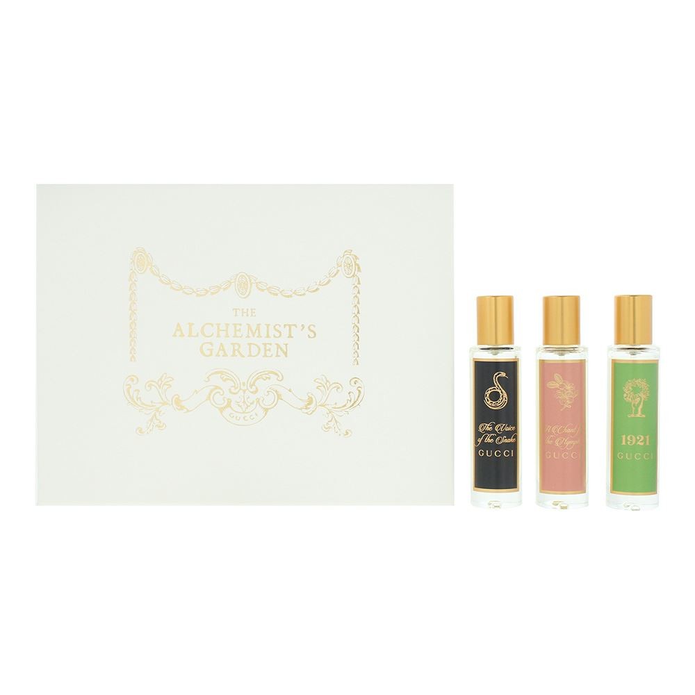 Gucci The Alchemist’s Garden 1921 3pc Gift Set EDP 15ml for Men