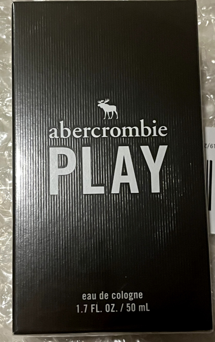 Abercrombie & Fitch PLAY Eau de Cologne 1.7 Fl oz / 50 mL Spray for Men Boys NEW