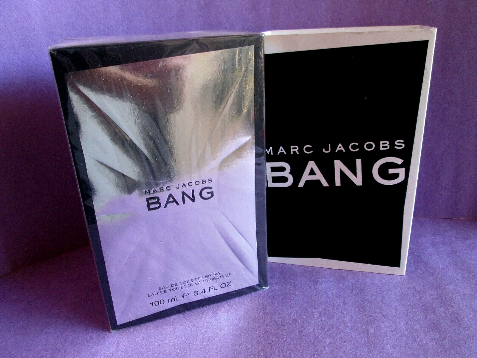 BANG by Marc Jacobs Vintage Eau de Toilette Spray 3.4 oz 100 ml New Sealed Box