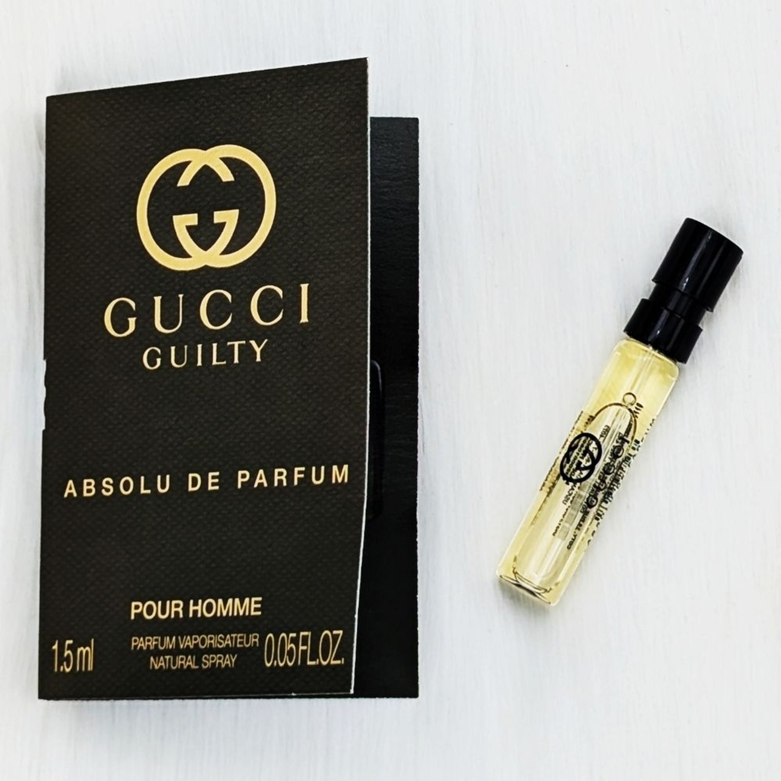 GUCCI Guilty Absolu Pour Homme – 1.5ml – Sample Spray – Brand NEW