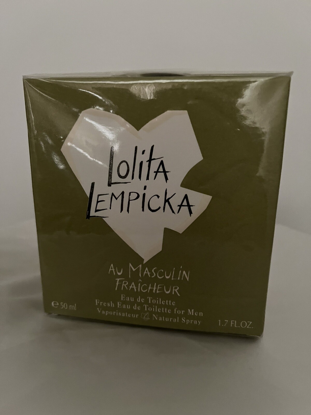 LOLITA LEMPICKA AU MASCULINE FRAICHEUR EDT 1.7 OZ. NEW IN ORIGINAL SEALED BOX