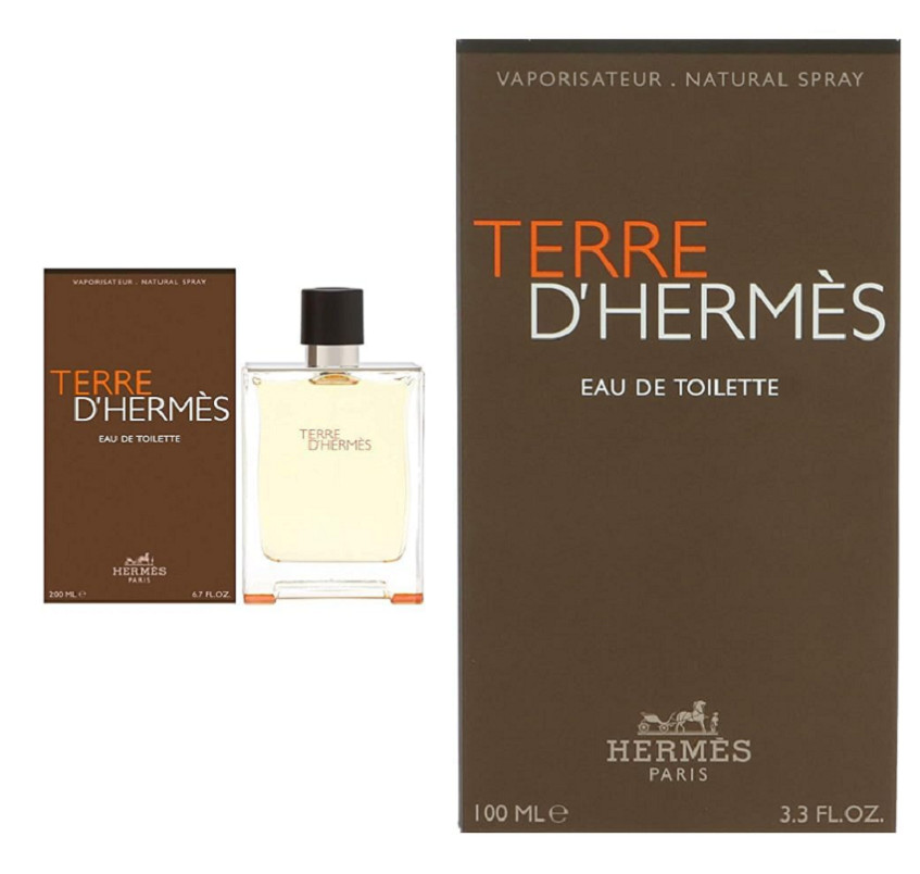 HERMÈS Terre D’hermes EDT 3.3oz Men Perfume Cologn 3.4oz 100ml Brand New Sealed