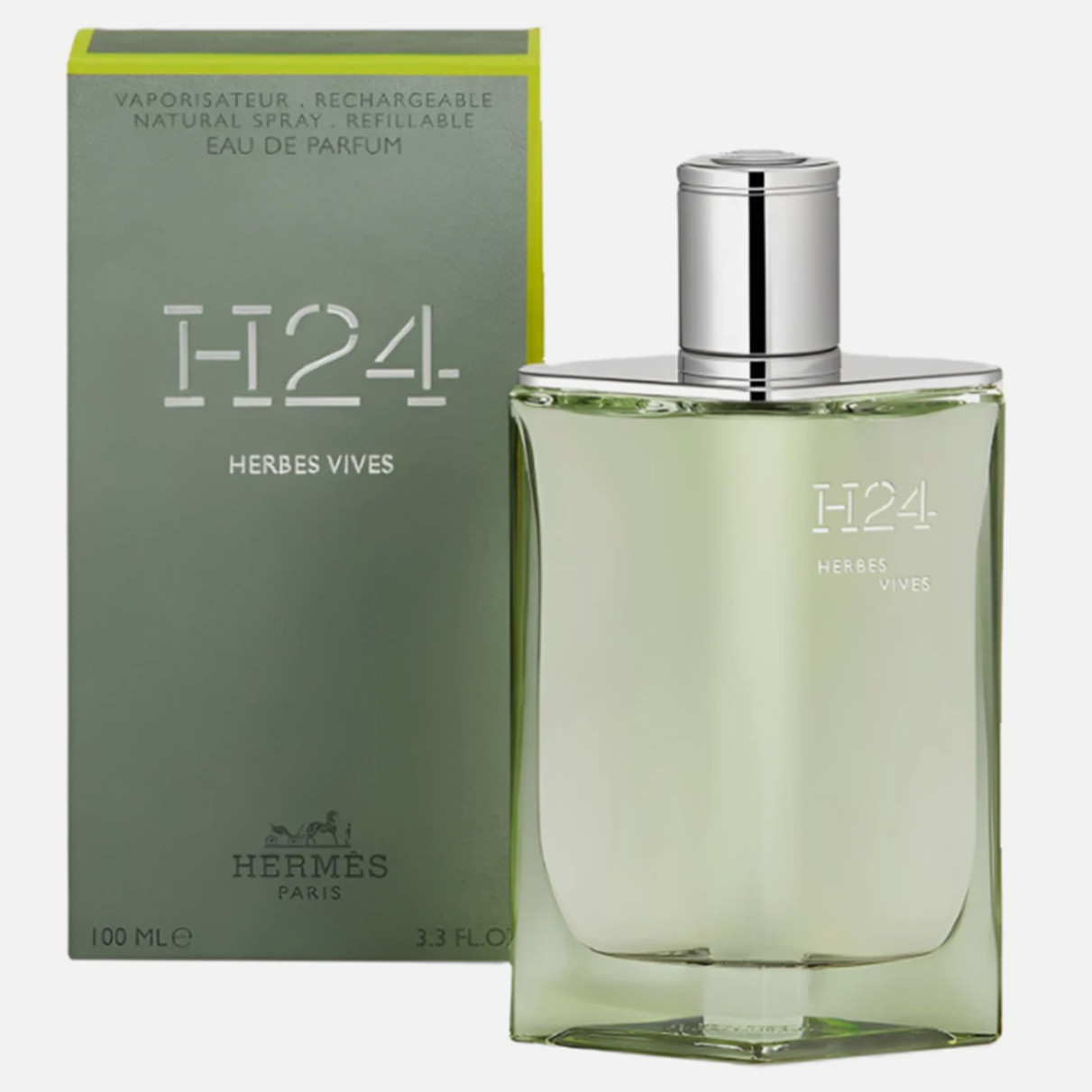 Hermes H24 Herbes Vives 3.3 fl oz/ 100ml Eau de Parfum for Men Brand New In Box