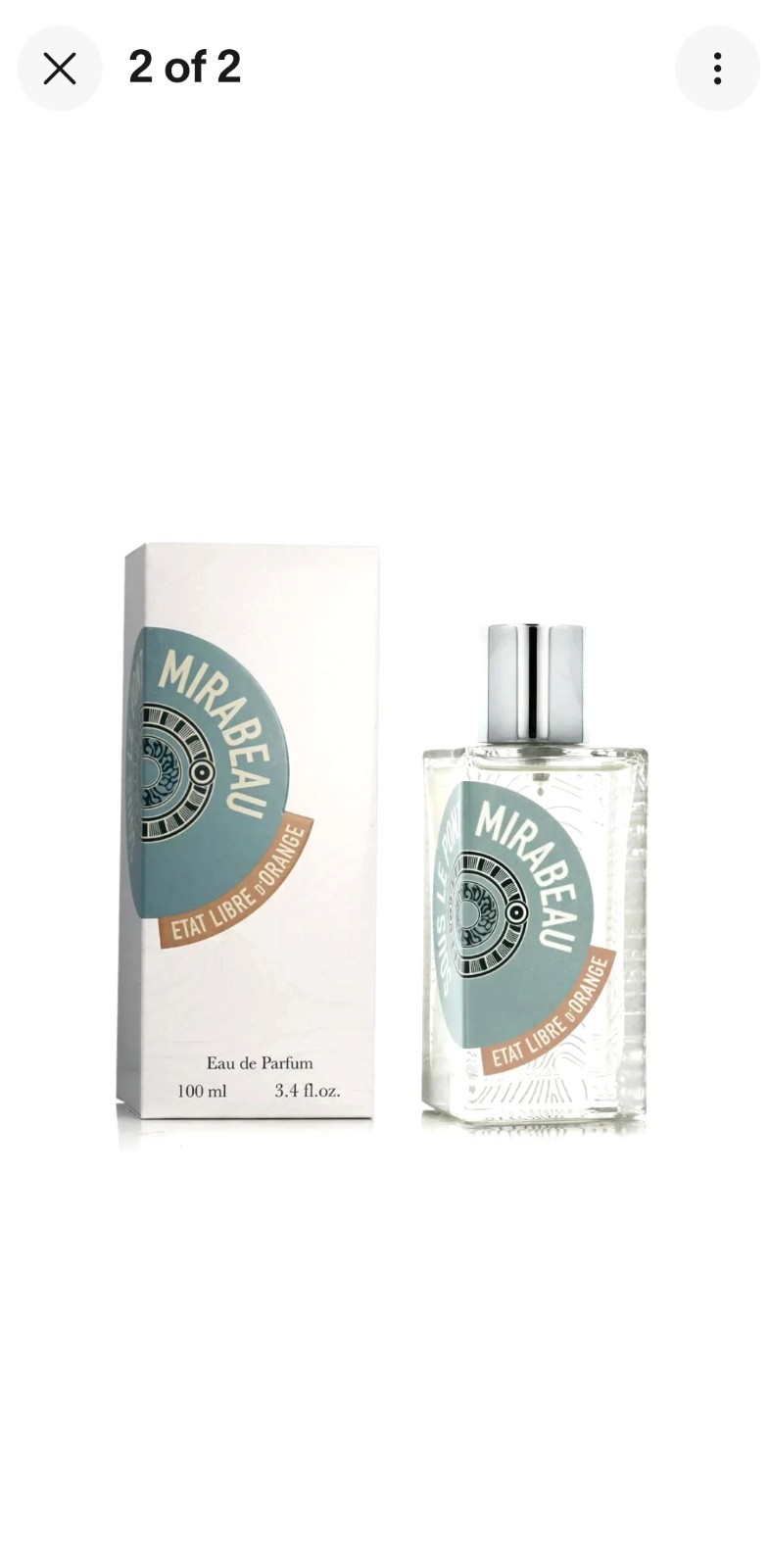 SOUS LE PONT MIRABEAU BY ELO -UNISEX-EDP-SPRAY-3.4 OZ-100 ML-AUTHENTIC-FRANCE