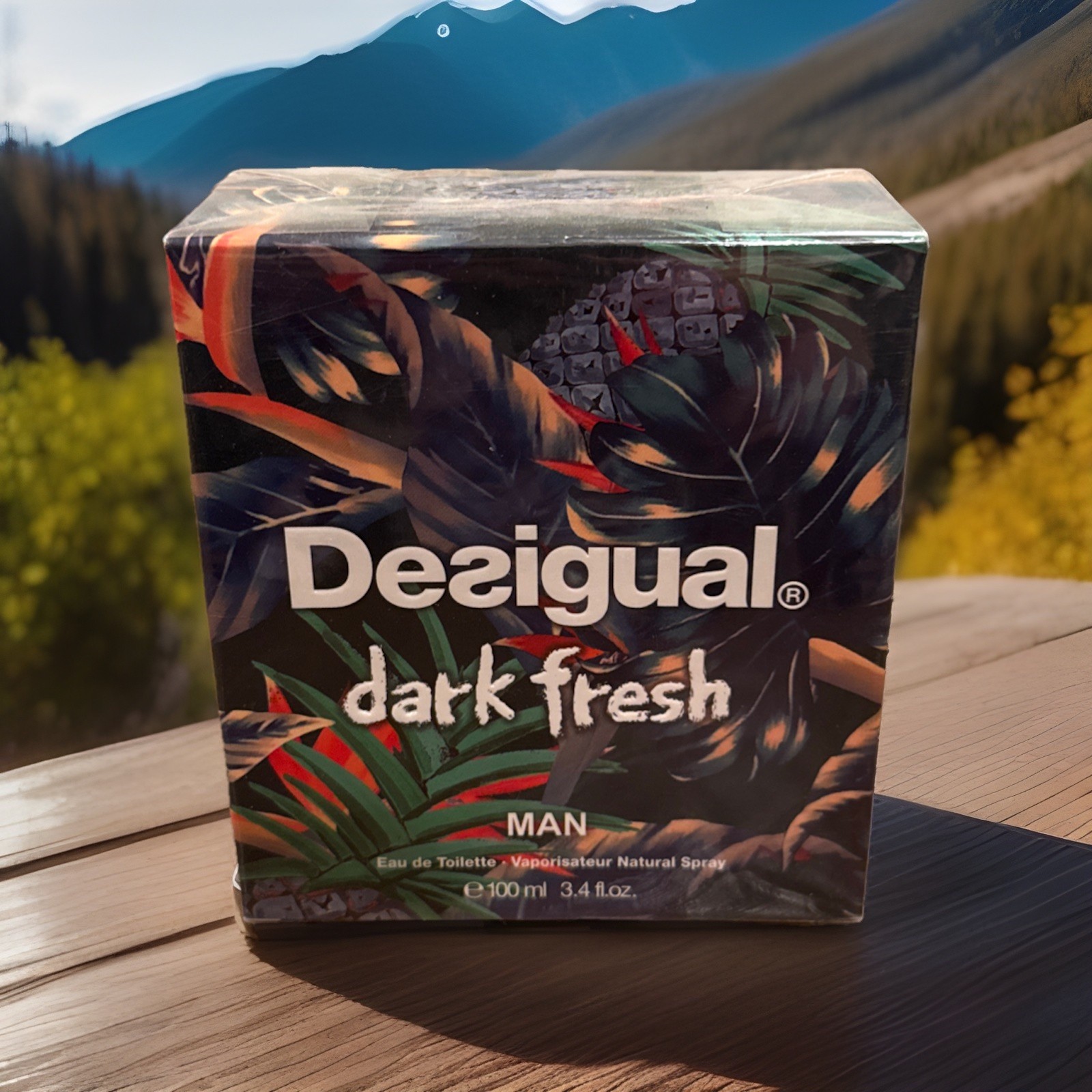 New Desigual DARK FRESH Man Eau de Toilette 100ml / 3.4fl.oz EDT Men’s Fragrance