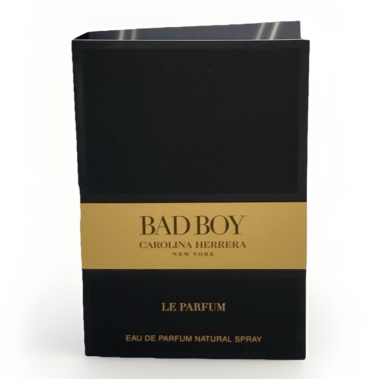 Carolina Herrera Bad Boy Le Parfum 0.05 oz 1.5 ml EDP Spray Mini Sample Vial