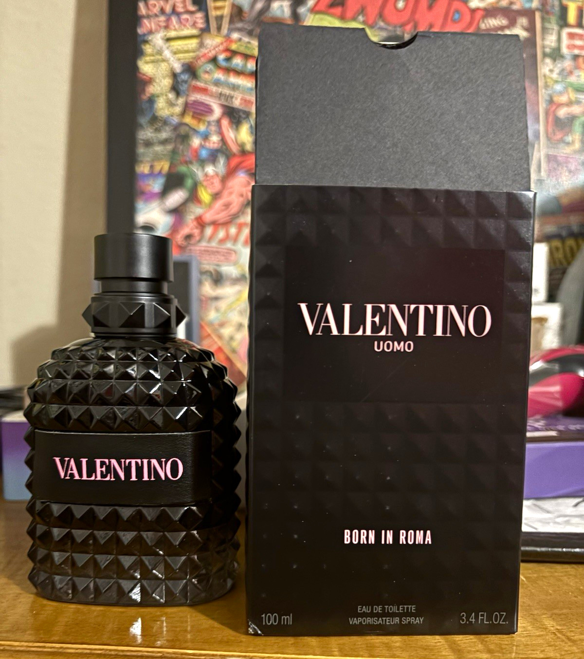 Valentino Uomo Born In Roma Eau de Toilette Spray, 3.4 fl oz Regular Size