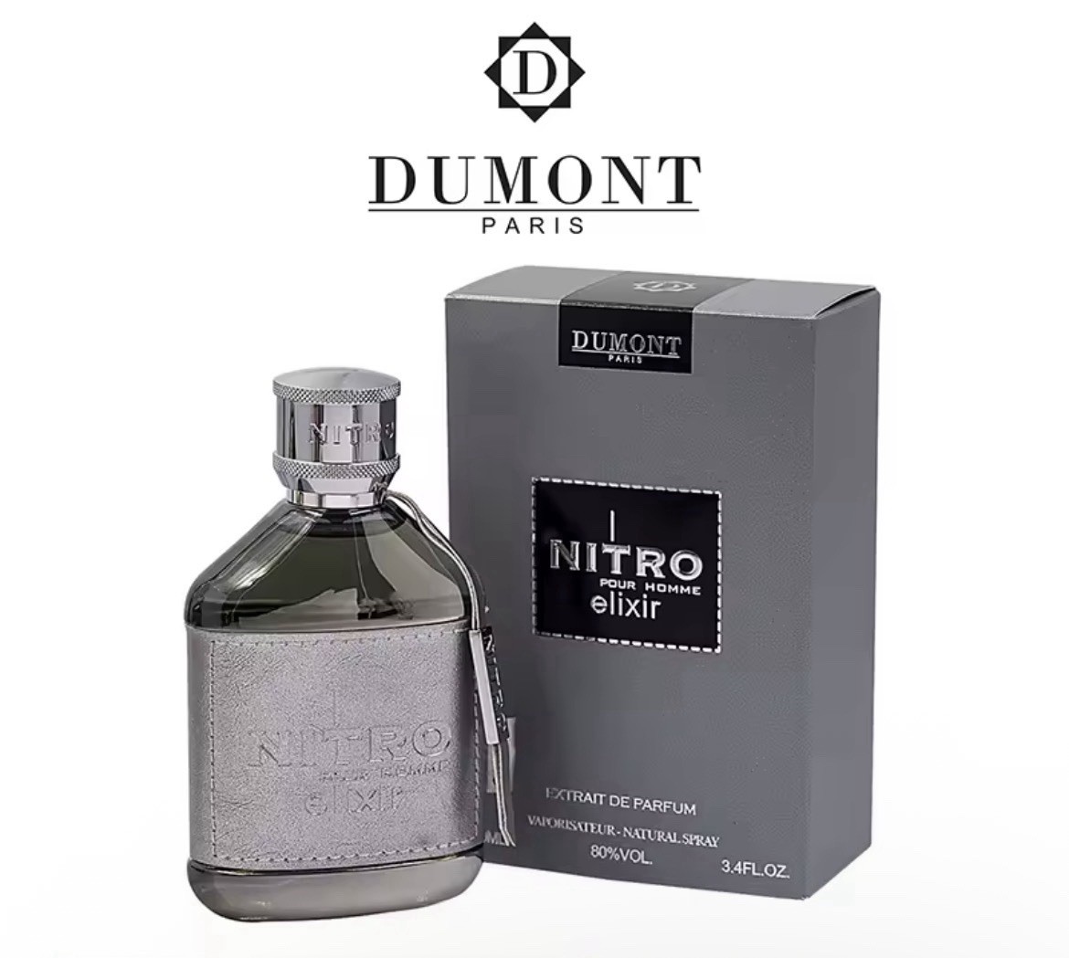 Dumont Paris Nitro Pour Homme Elixir Extrait de Parfum Spray 3.4 fl oz