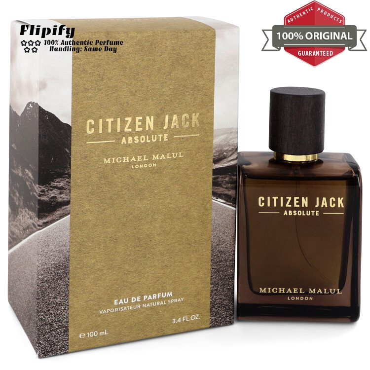 Citizen Jack Absolute Cologne 3.4 oz EDP Spray for Men by Michael Malul