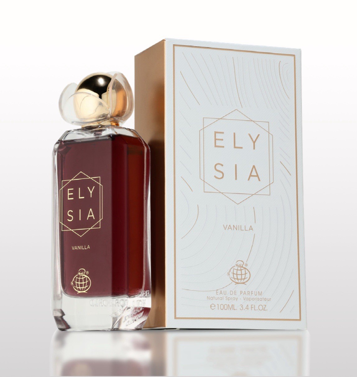 Elysia Vanilla EDP Perfume By Fragrance World 3.4oz / 100ml – OPEN BOX