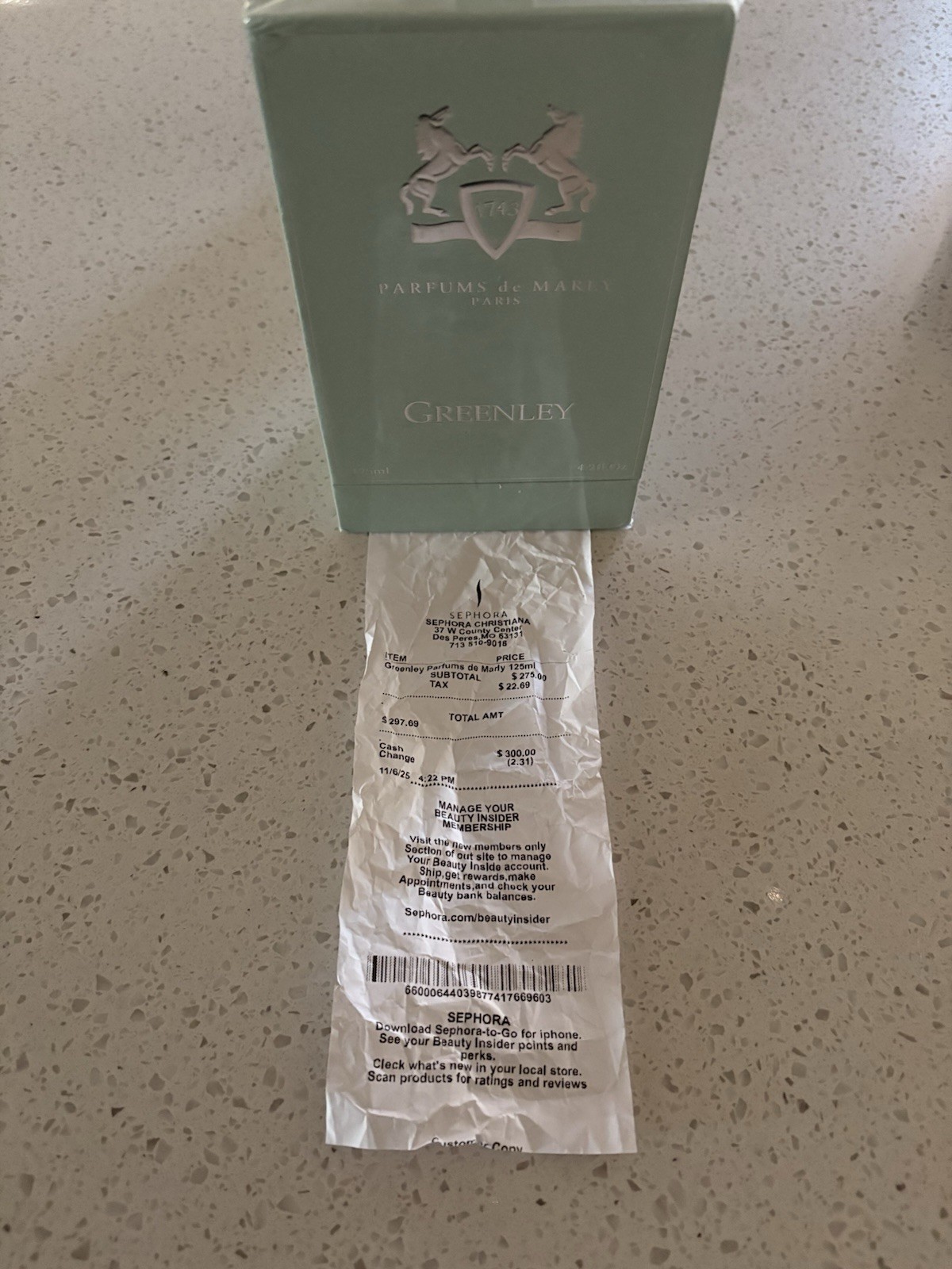 Parfums de Marly Greenley Eau de Parfum Spray, 125 Ml (4.2 Oz)
