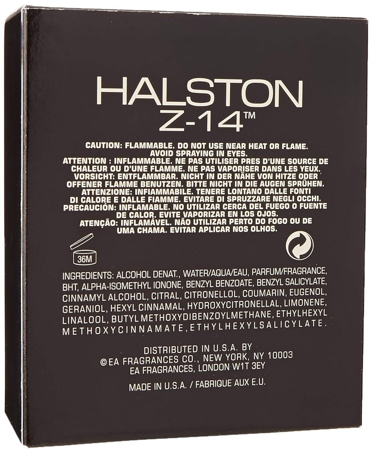 Z-14 Men’s Cologne Spray, 8 Fl Oz, Wood Scent, Organic, Portable