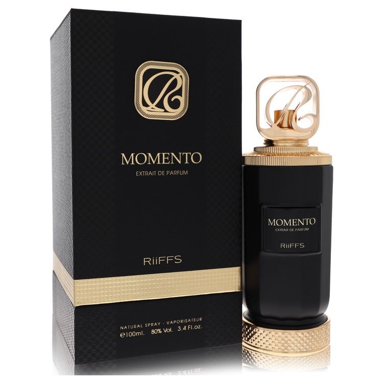 Riiffs Momento by Riiffs Extrait De Parfum Spray (Unisex) 3.4 oz For Men Brand