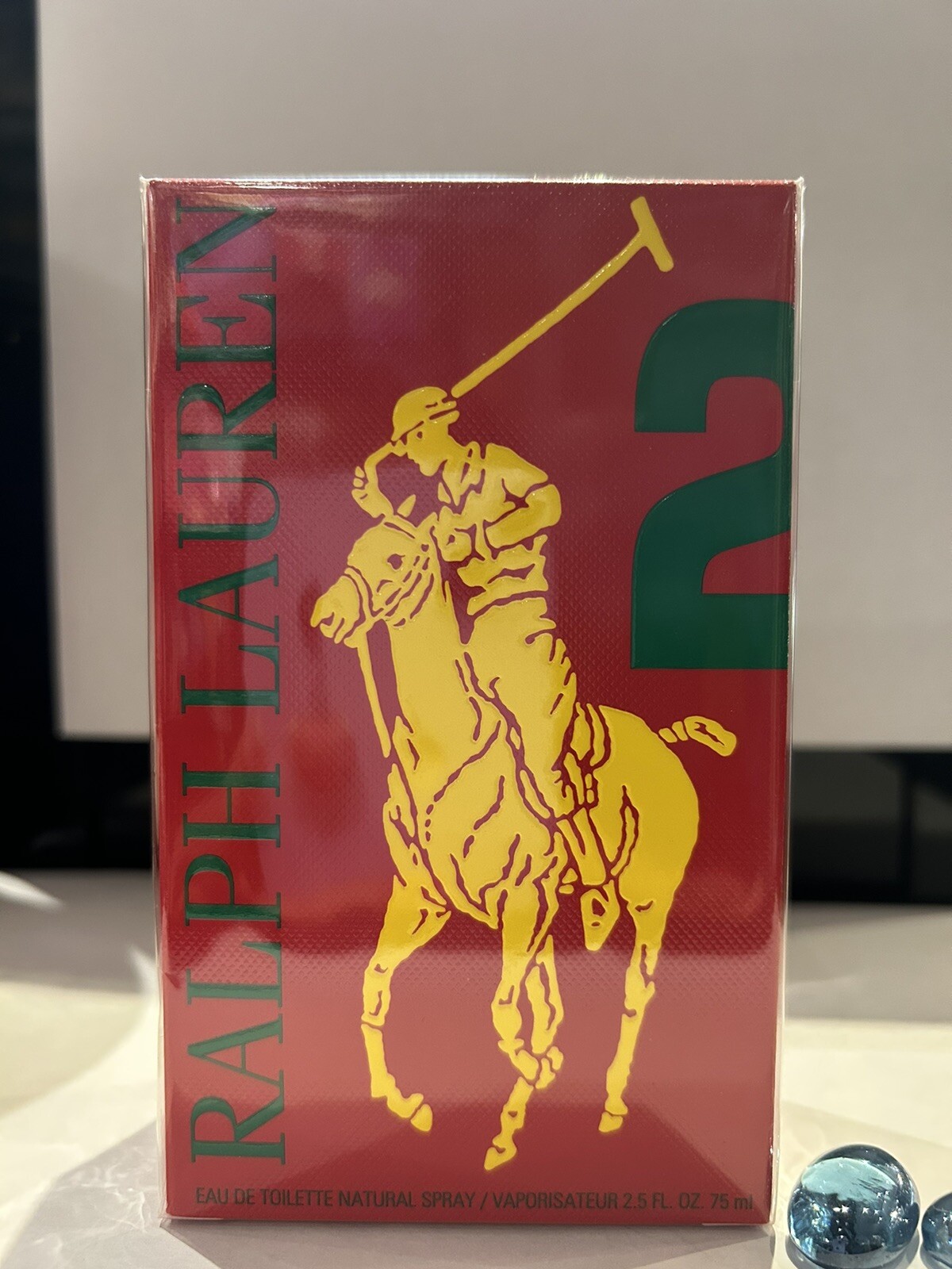 Polo Big Pony #2 by Ralph Lauren For Men 2.5 Oz EDT Spray (SEALED)
