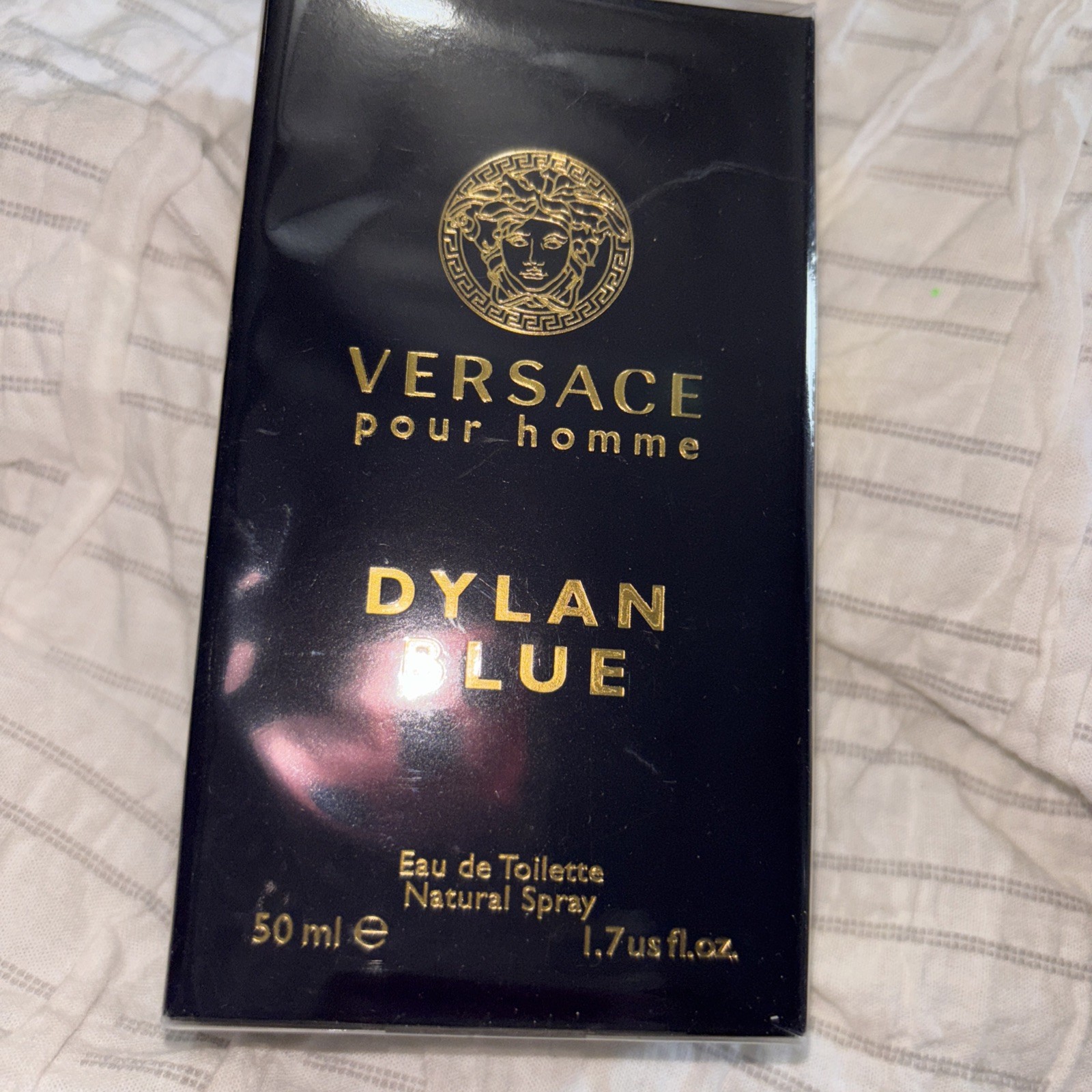 Versace Pour Homme Dylan Blue 1.7oz /1.6 oz /50 ml Men’s Edt Spray NEW Authentic