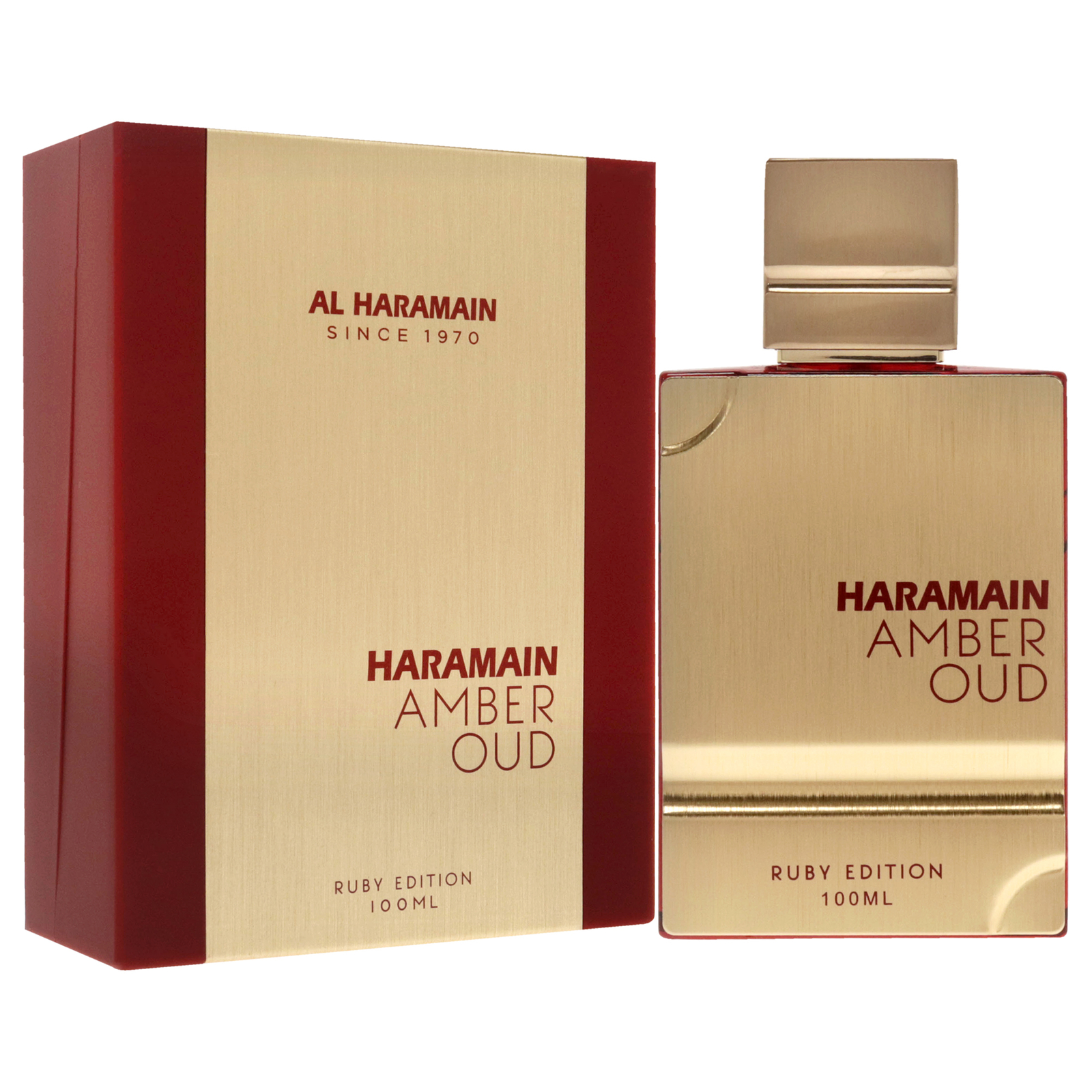 Amber Oud – Ruby Edition by Al Haramain for Unisex – 3.4 oz EDP Spray