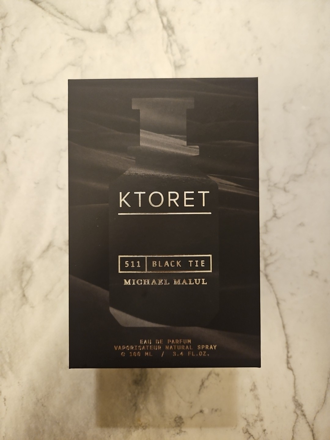 Michael Malul Ktoret 511 Black Tie 3.4 oz Eau de parfum new sealed.