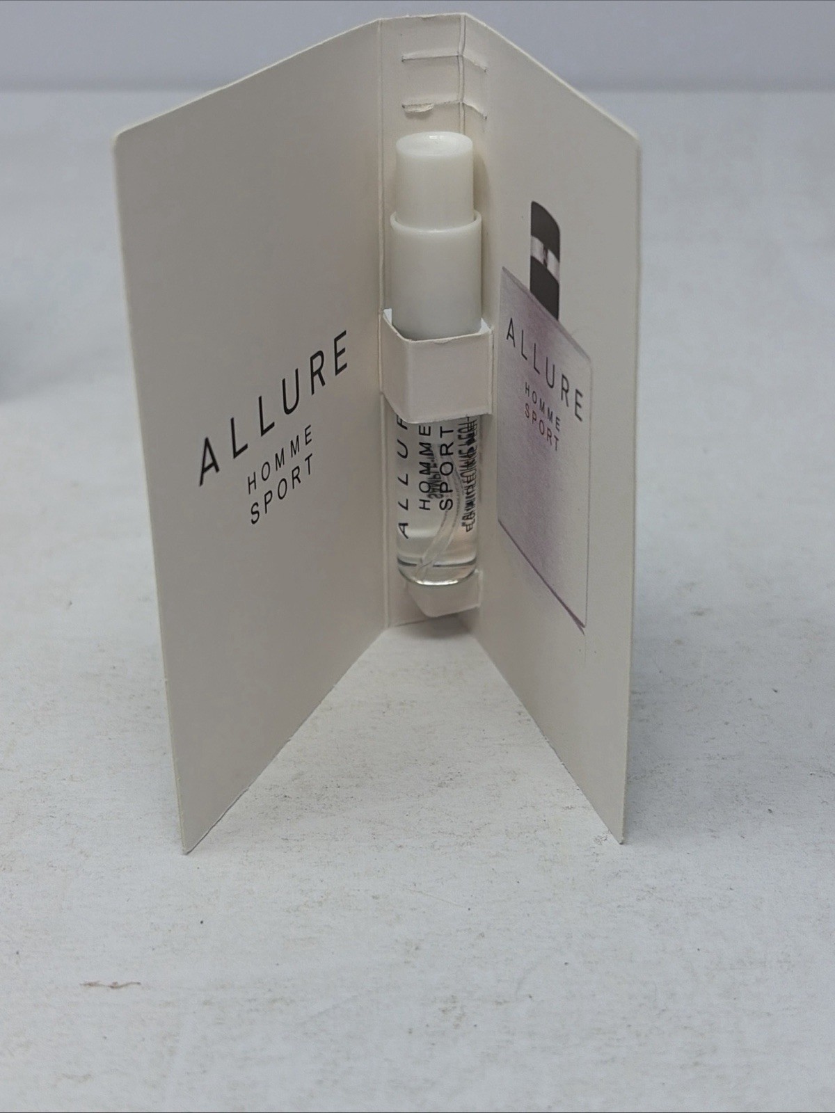 ALLURE HOMME SPORT & No. 5 By CHANEL 0.05oz / 2ml ea EDT Spray Samples