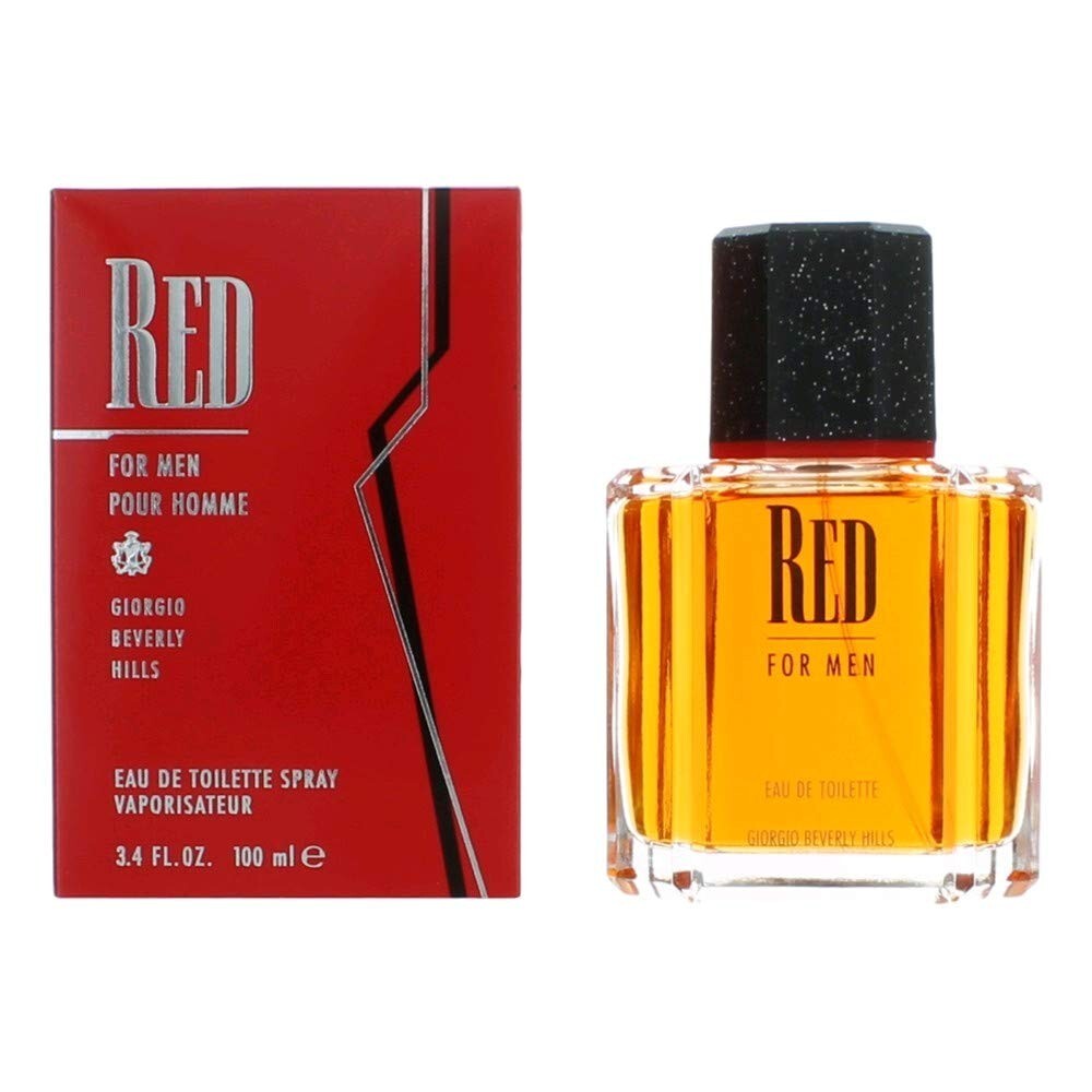 Red By Giorgio Beverly Hills for Men – 3.4 Oz EDT Spray