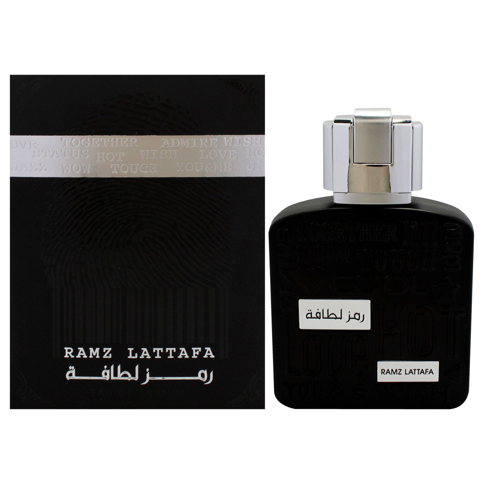 Ramz Silver by Lattafa for Men – 3.4 oz EDP Spray