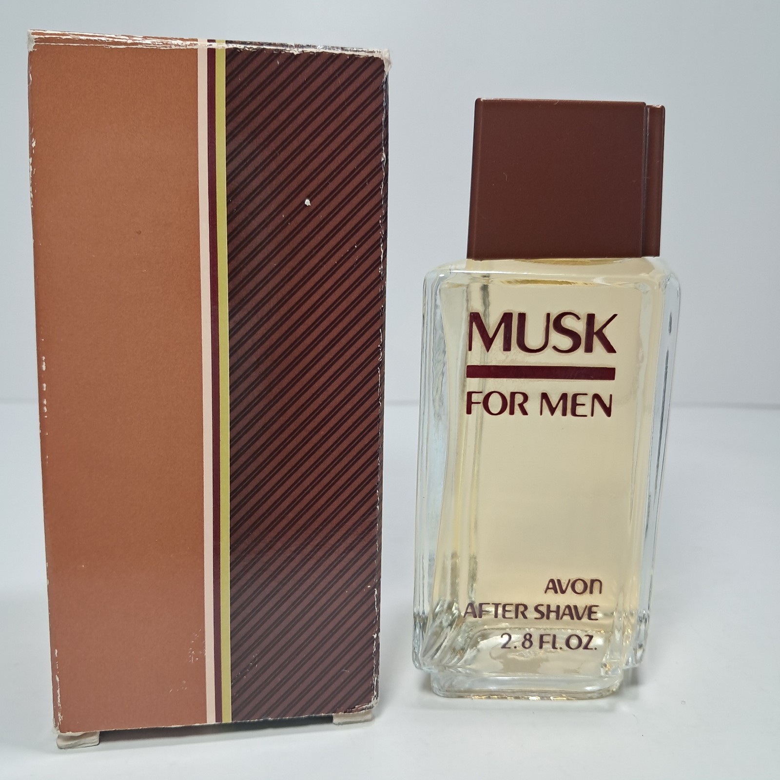 Avon MUSK For Men Cologne 2.8 fl oz Splash VINTAGE 1983 NOS Original Retired