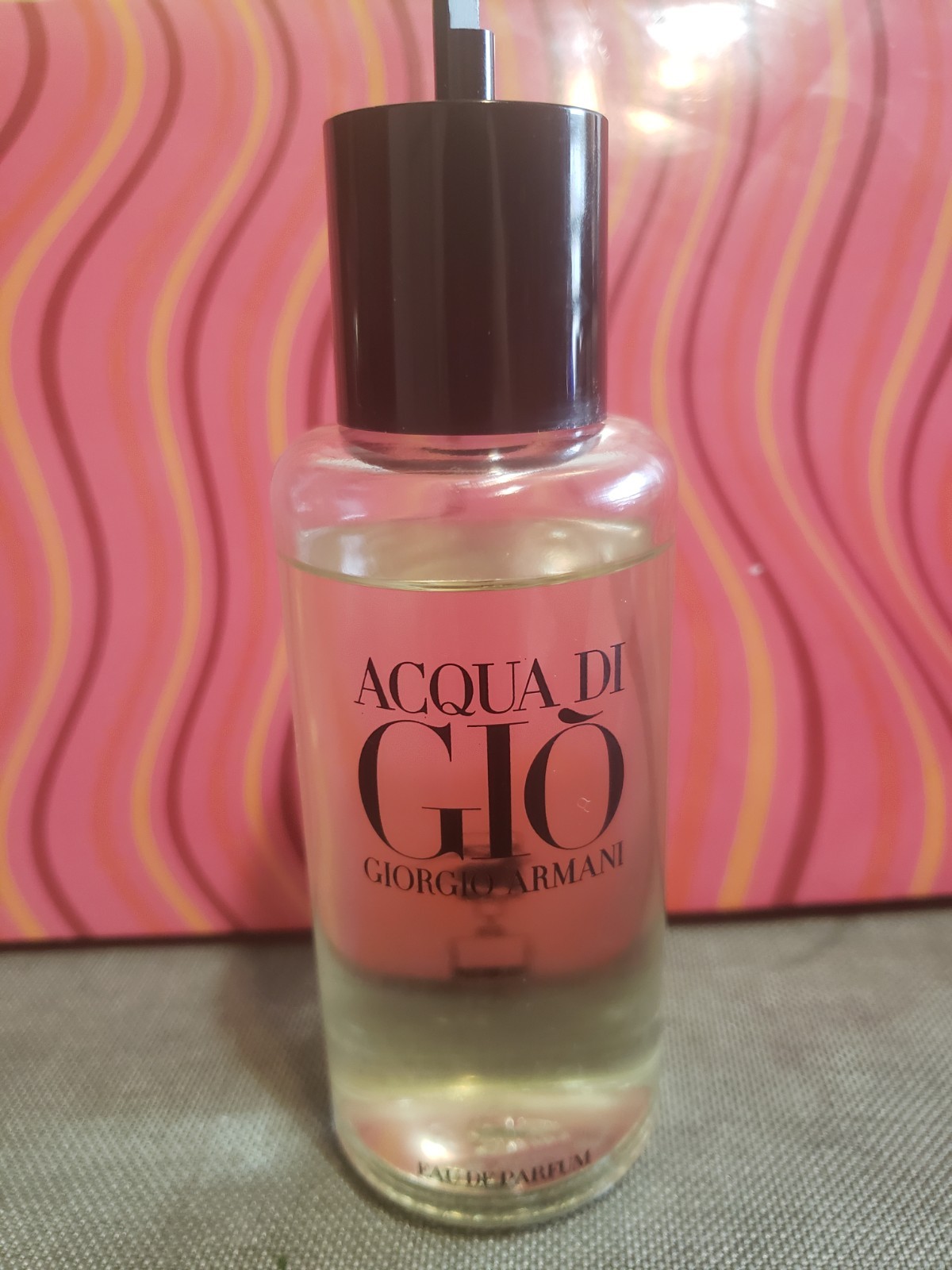 Acqua di Gio Giorgio Armani Eau de Parfum, REFILL Perfume, 5.1 fl oz/150mL N BOX
