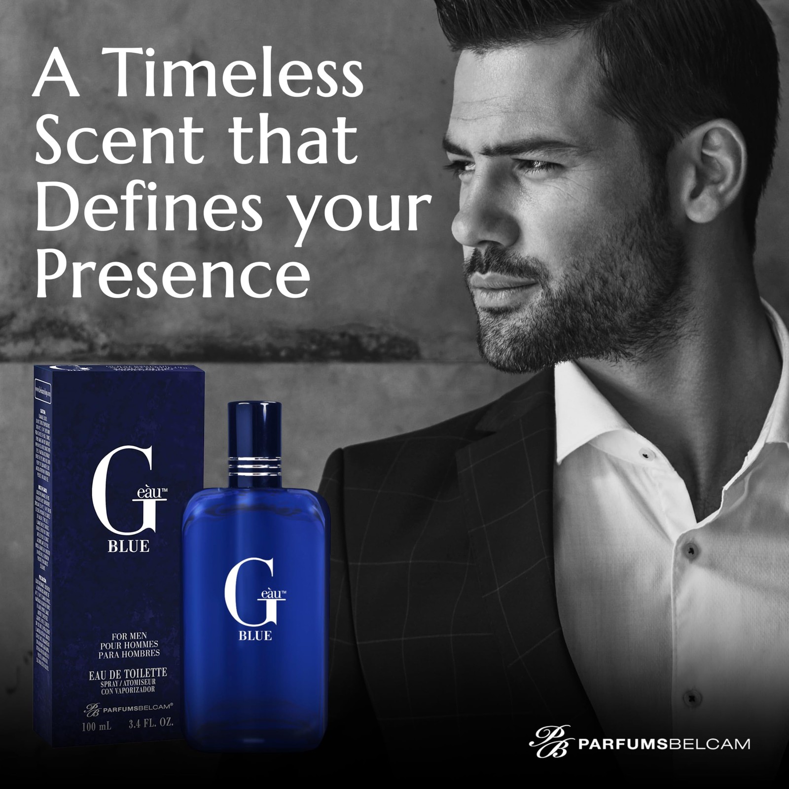 PB ParfumsBelcam G Eau Blue, Eau de Toilette Spray, Our version of a Designer. 3