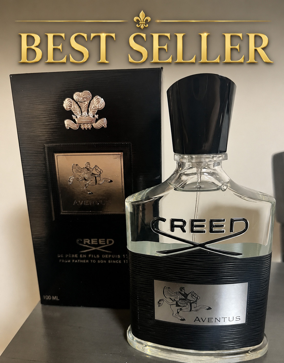 UNOPENED Creed Aventus Men’s Eau de Parfum Spray 3.3 oz Tester, 100ml