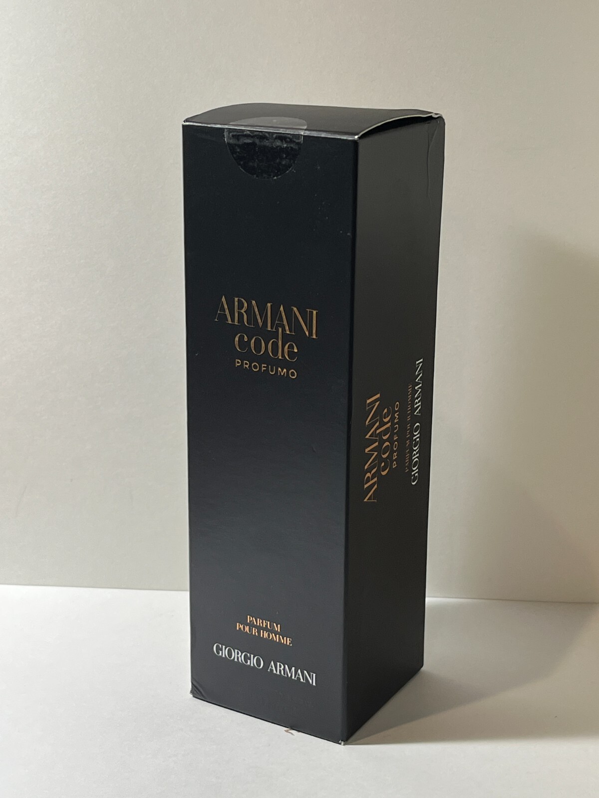 Giorgio Armani Code Profumo Pour Homme PARFUM 3.7oz~110ml Discontinued NIB