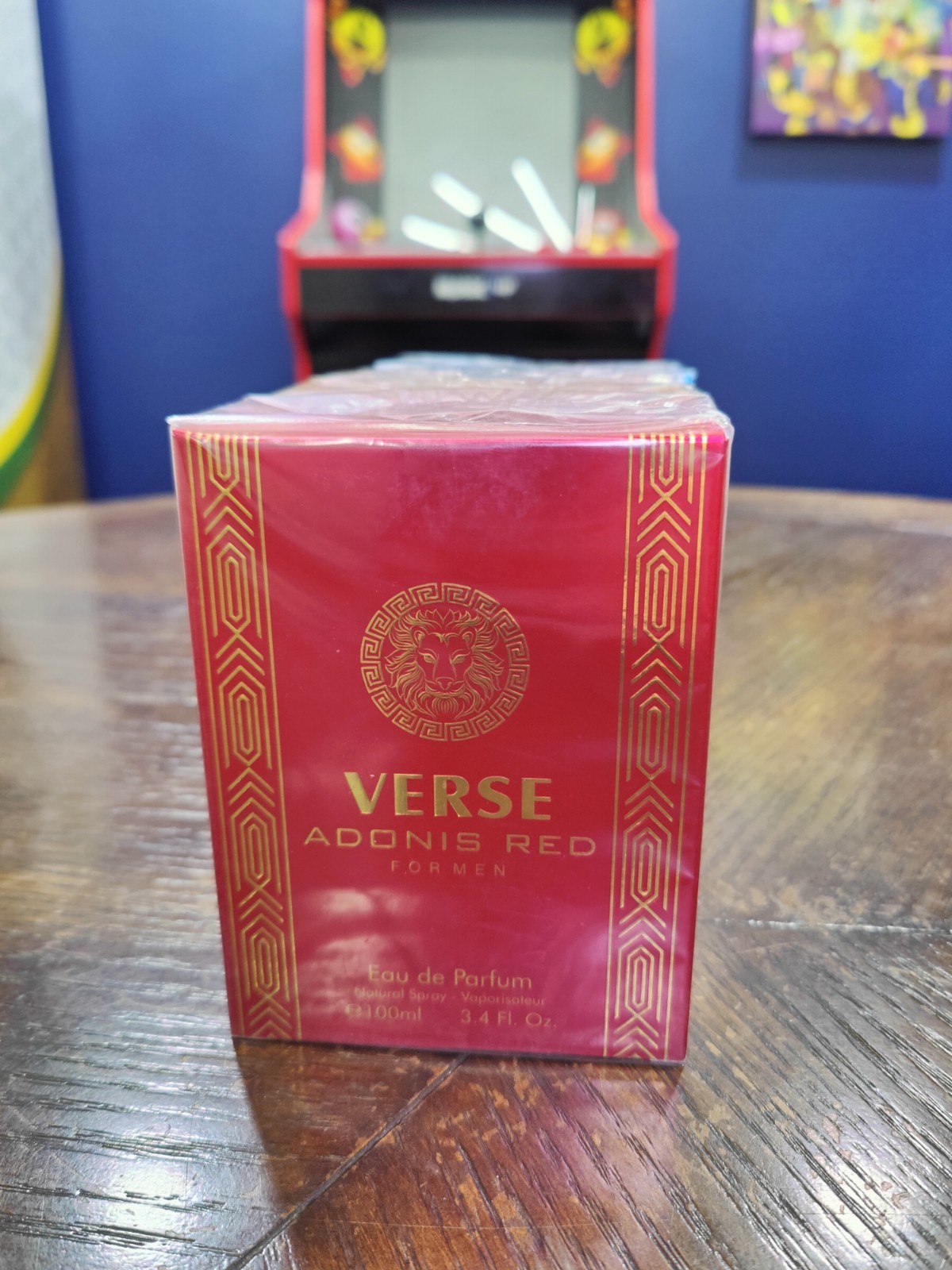 Verse Adonis Red Perfume EDP Refresh & Aromatic Perfume 3.4 Oz