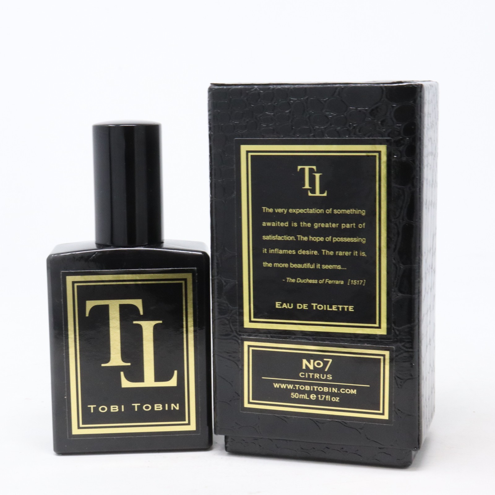 Tobi Tobin No 7 Citrus Eau De Toilette Spray For Men 50ml