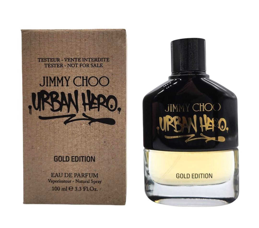 Jimmy Choo Urban Hero Gold Edition for Men 3.3 oz Eau de Toilette Spray *TR*