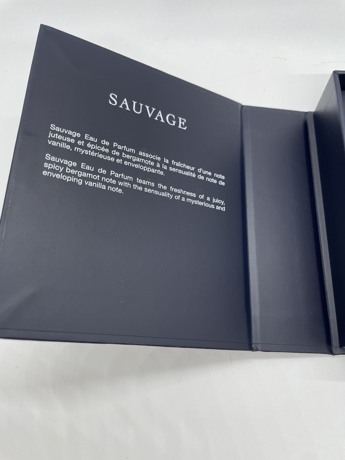 DIOR Sauvage EDP Eau de Parfum Splash Mini Bottle & Shower Gel Travel Set