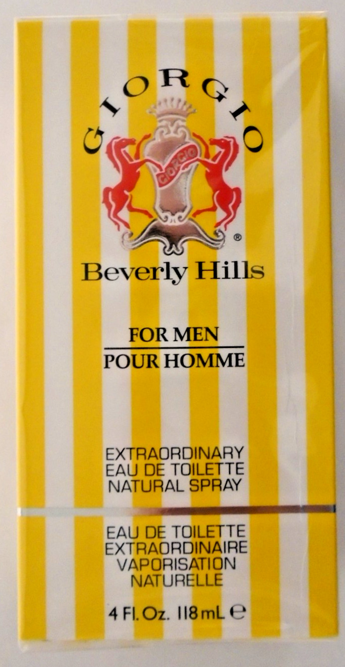 GIORGIO For Men by Giorgio Beverly Hills Eau De Toilette Natural Spray 4 fl. oz.