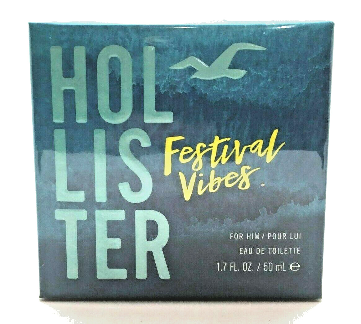 Hollister Festival Vibes for Him Eau de toilette Spray – 1.7oz