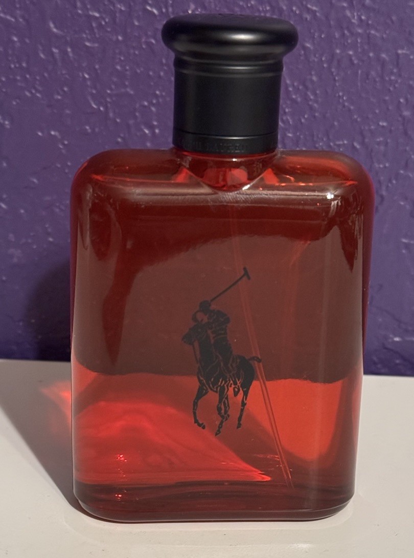 Polo Red Cologne Perfume Ralph Lauren 4.2 oz 125ml EDT Spray For Men Without Box