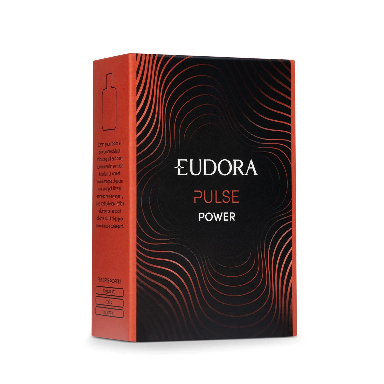 Eudora Pulse Power EDT 100ml 3.4oz – Woody Aromatic Men’s Cologne Grapefruit