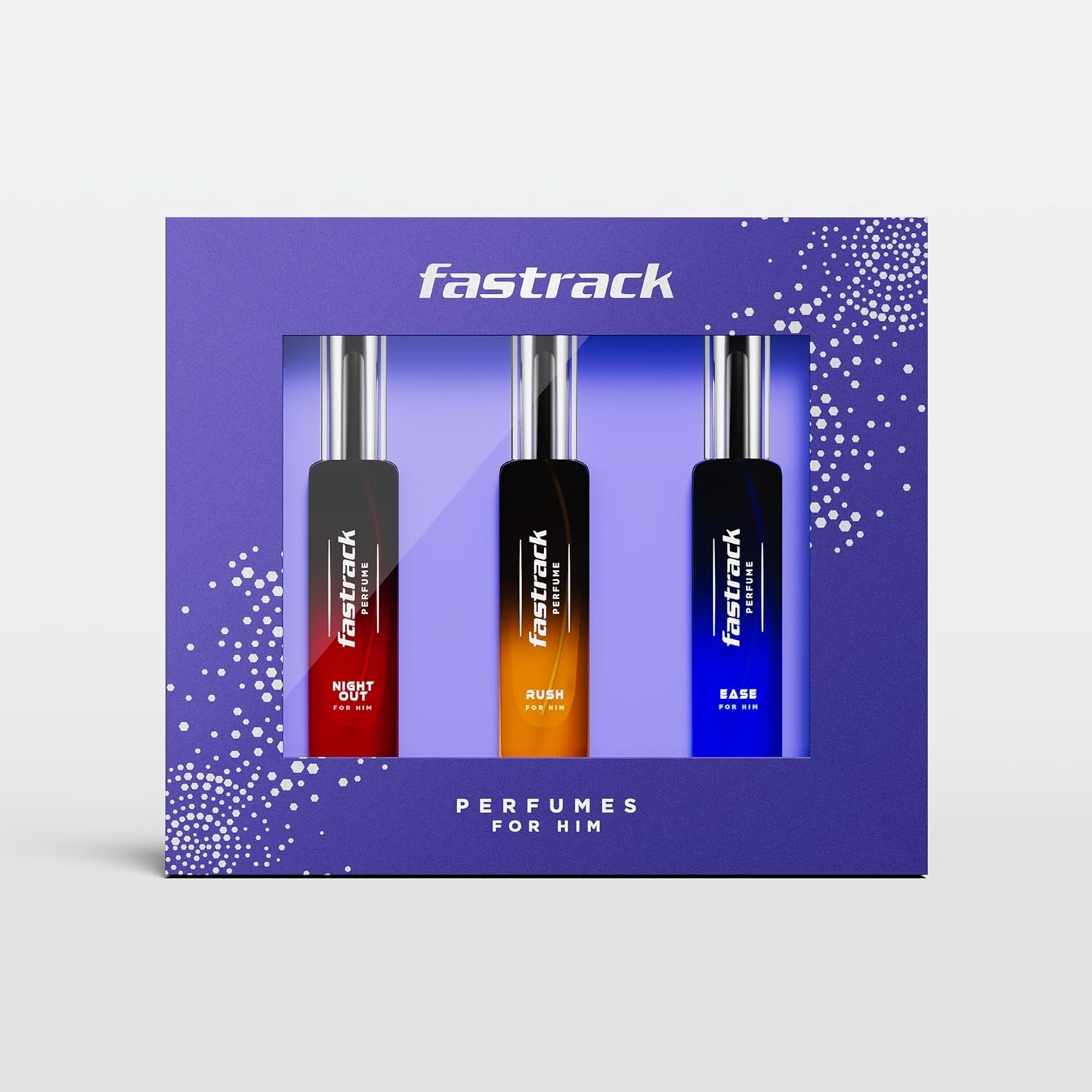 Fastrack Perfume Gift Set for Men Pack size – pack of 3x20ml Description • A Pe