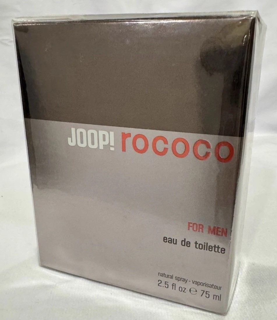 Joop Rococo for Men 2.5 oz 75ml EDT Spray Rare Vintage Discontinued New Sealed