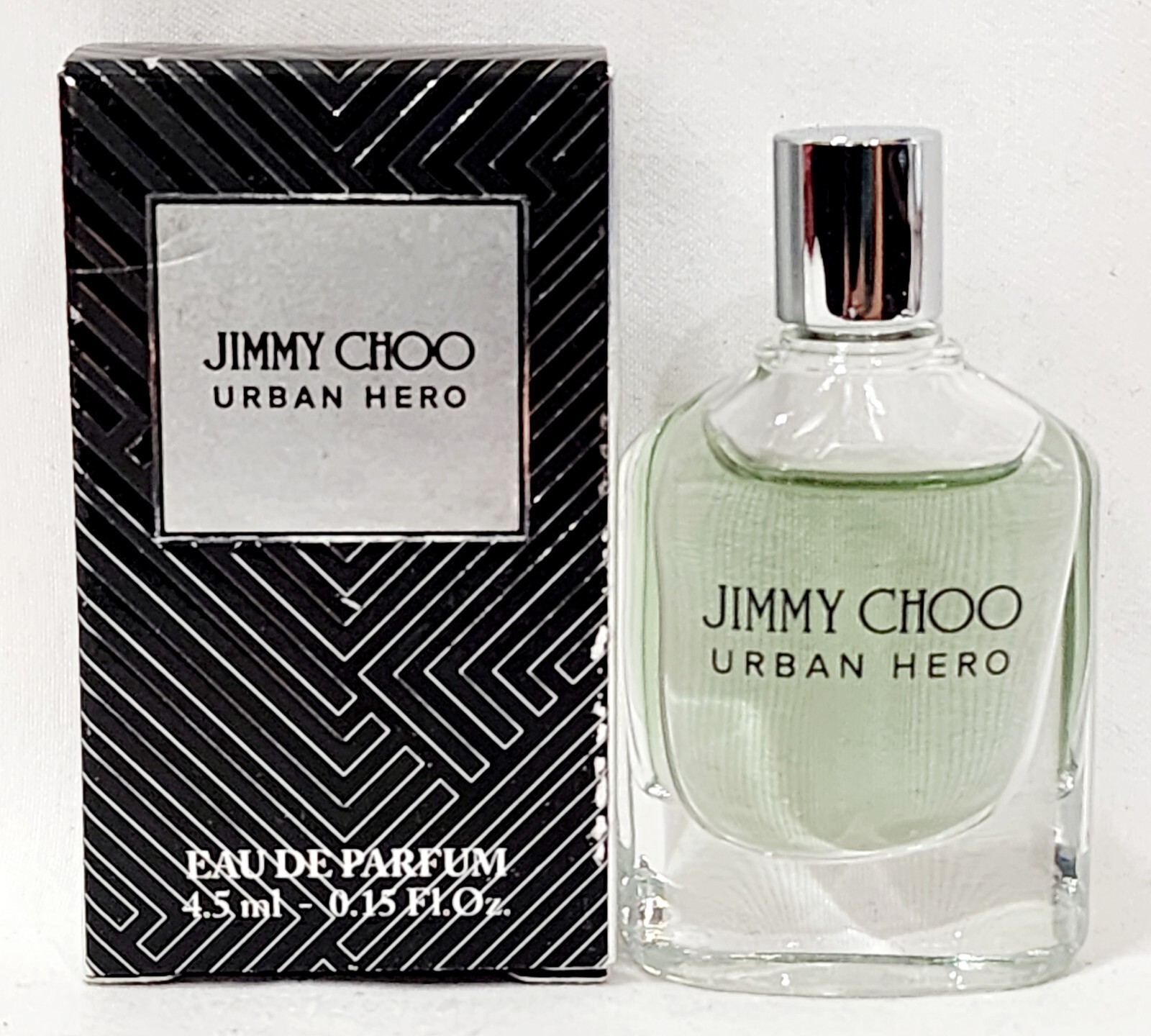 Jimmy Choo URBAN HERO Eau De Parfum EDP Splash Men Travel Mini .15 oz/4.5mL New