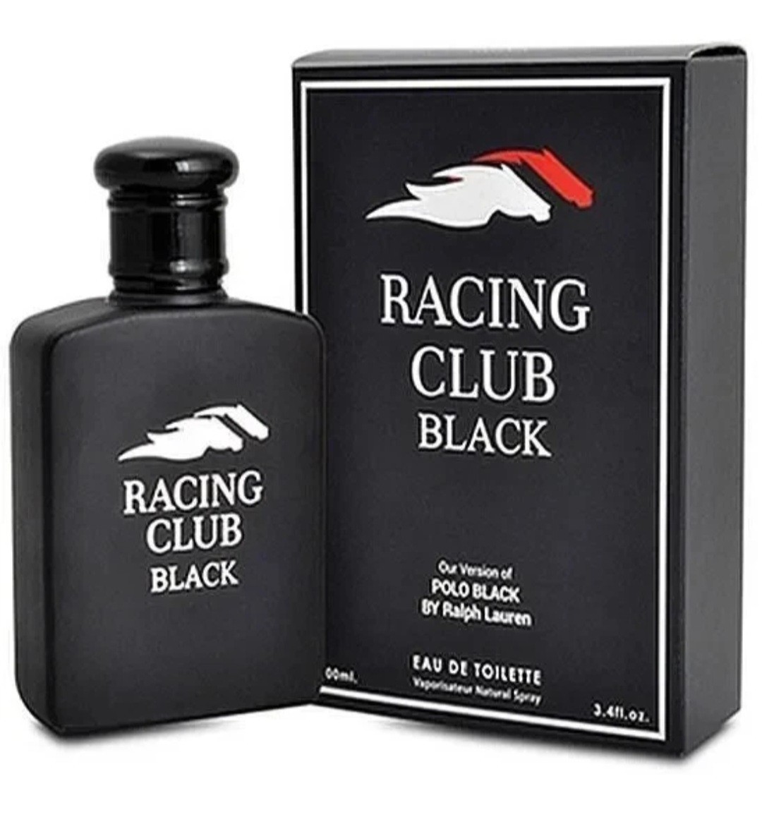 Racing Club Black Eau de Toilette Spray 3.4 fl oz 100ml Regular Size