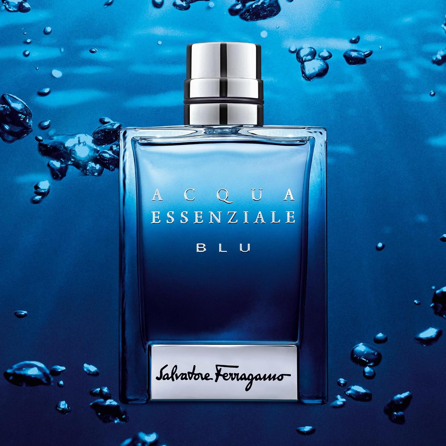 FERRAGAMO Acqua Essenziale Blu Eau De Toilette Pour Homme, Cologne Spray for Men