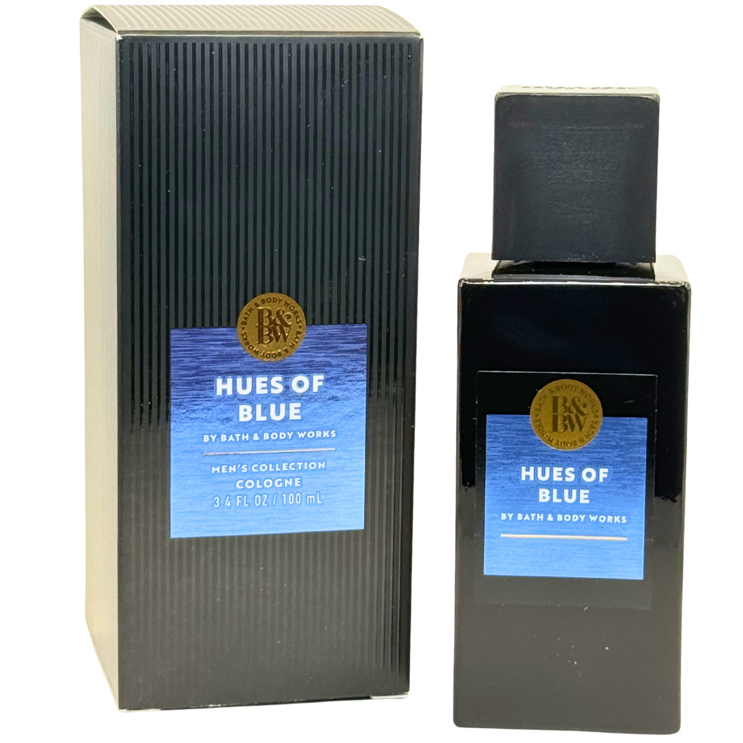 Bath & Body Works Hues of Blue Cologne 3.4 oz Men’s Fragrance Full Size